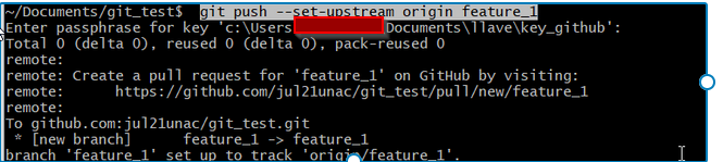 git push --set-upstream origin