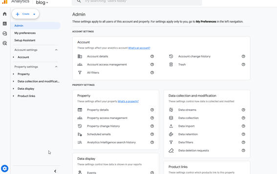  Google Analytics Dash board